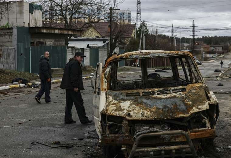 Rusia rechaza "categóricamente" acusaciones sobre crímenes en Bucha
