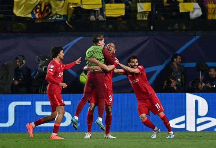 Liverpool remonta al Villarreal 3-2 y se mete en la final de Champions