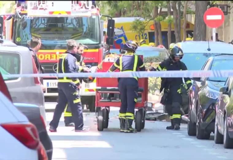 Dos muertos, uno de ellos hondureño, por una explosión en un edificio de Madrid
