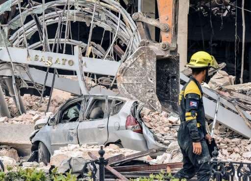 Suman 42 los muertos por la explosión del hotel Saratoga en Cuba