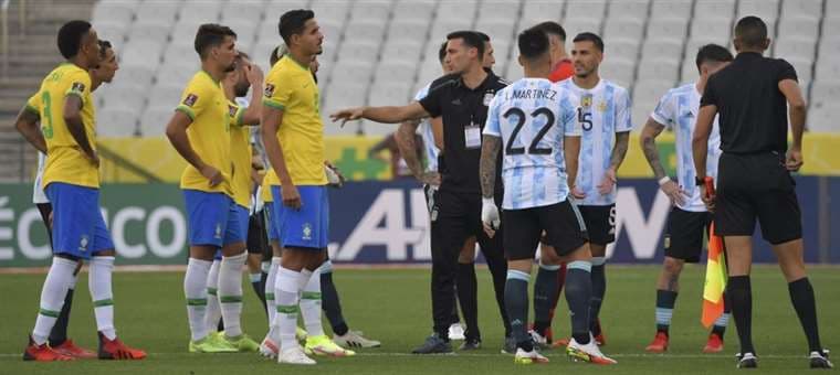 Brasil-Argentina. AFP