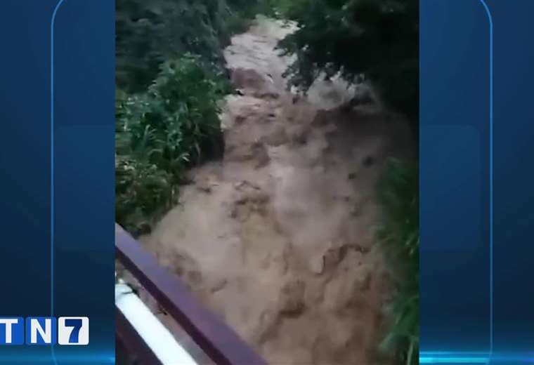 Las lluvias de las últimas horas siguen haciendo estragos en la zona de Los Santos