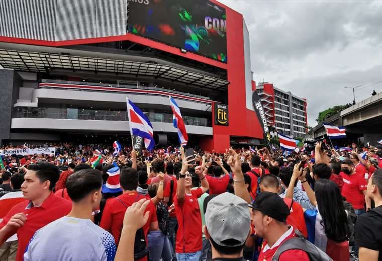 Video: el país "grita" y se tiñe de rojo con el pase de Costa Rica a su sexto Mundial