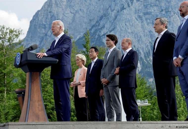 Cumbre del G7: Anuncian nuevas sanciones contra Rusia