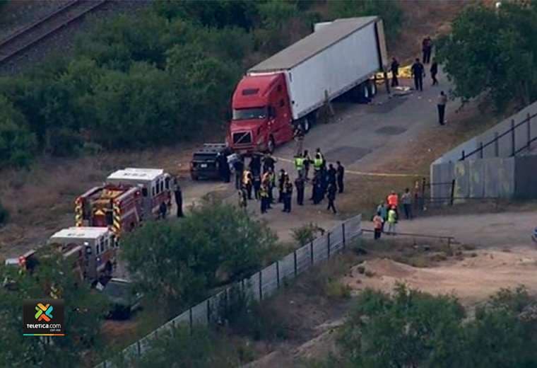 El camión fue encontrado en el vecindario Southwest Side, en Texas..