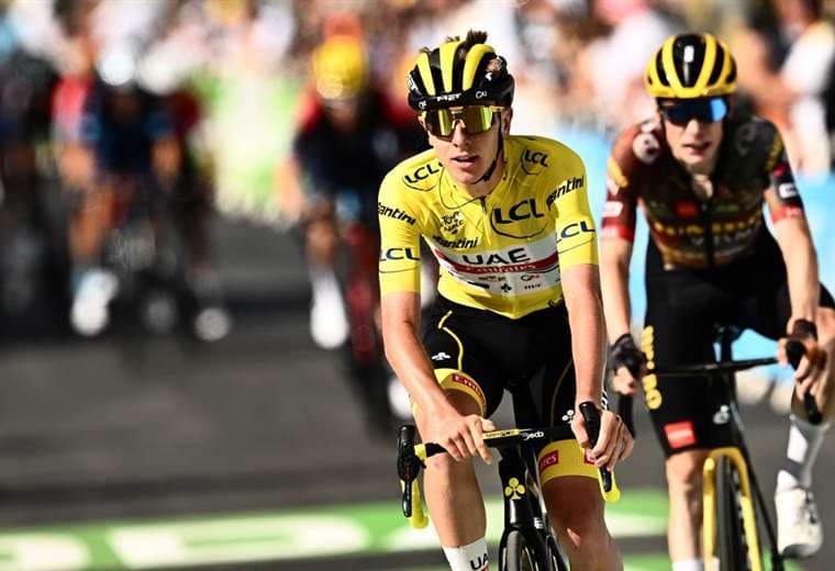 Bob Jungels gana novena etapa del Tour de Francia y Pogacar conserva el maillot amarillo