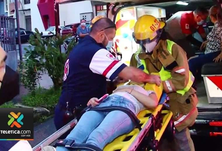 Accidente entre buseta y pick-up dejó 11 personas heridas en Pavas