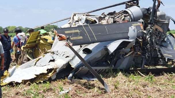 Mueren 14 personas en accidente de helicóptero de la Marina mexicana