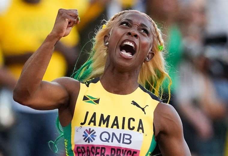 ¿Mejor que Usain Bolt? Histórica victoria de Shelly-Ann Fraser-Pryce en los 100 metros