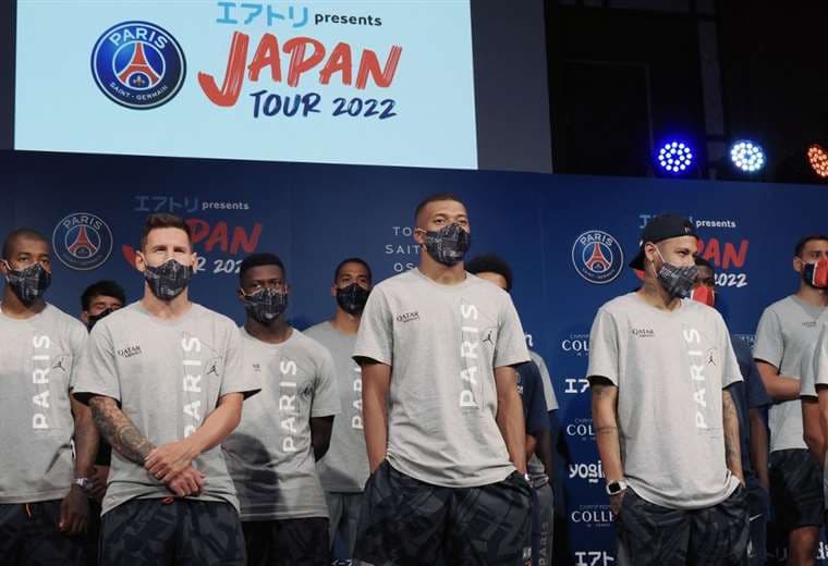 El PSG de Messi, Neymar y Mbappé, en viaje de negocios en Japón