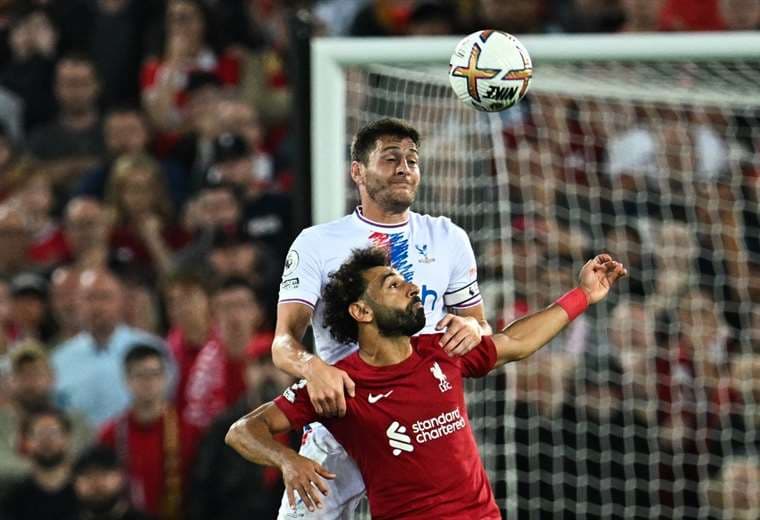 Nuevo tropiezo del Liverpool pese al gol de Luis Díaz ante Crystal Palace