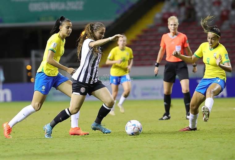 Sele Femenina Sub-20 se despide del Mundial con derrota por goleada ante Brasil