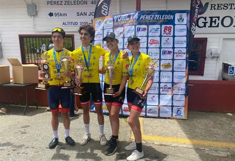 Ganadores de la Vuelta Internacional Juvenil 2022.