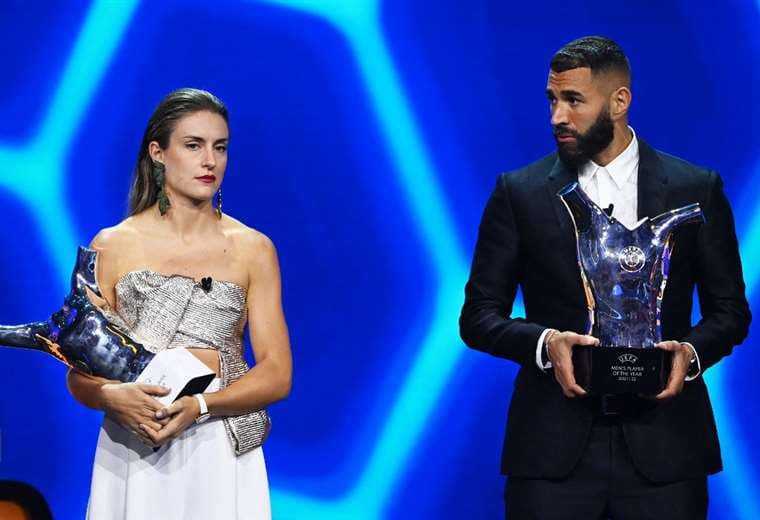 Alexia Putellas y Karim Benzema son los mejores jugadores de Europa