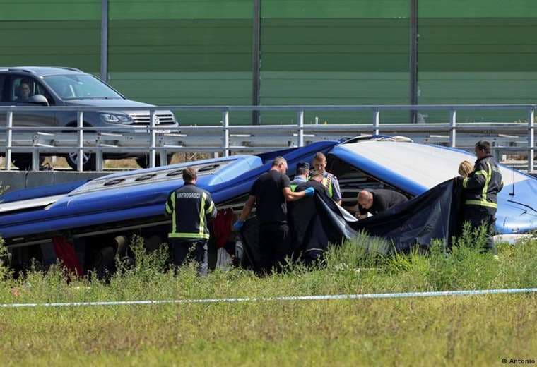 Once muertos en accidente de bus polaco en Croacia