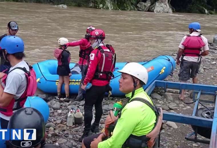 Cruz Roja halló cuerpo de turista español en Río Pacuare
