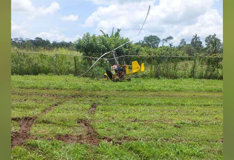 Sarapiquí: Piloto herido tras accidente en helicóptero de fumigación 