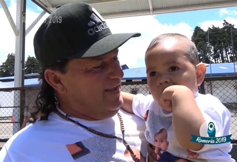 El “Chunche” Montero dice que un milagro salvó a su nieto de un tumor maligno 