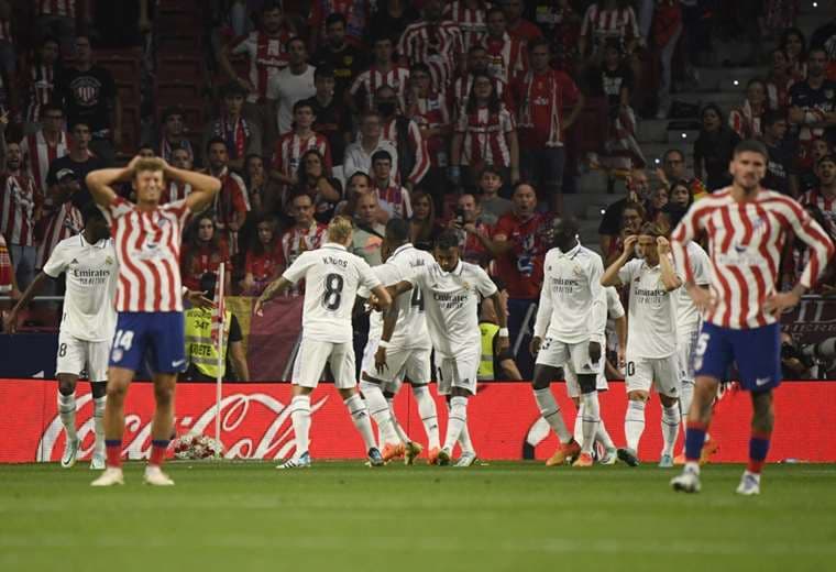 Real Madrid se impone 2-1 al Atlético en el derbi liguero