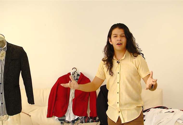 Exparticipante de TCMS, Davis Núñez, ahora vende ropa usada
