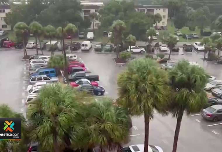Más de 5 mil ticos en Florida se preparan al paso de huracán Ian