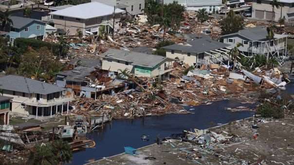 Asciende a 62 la cifra de muertos por huracán Ian en EE. UU.