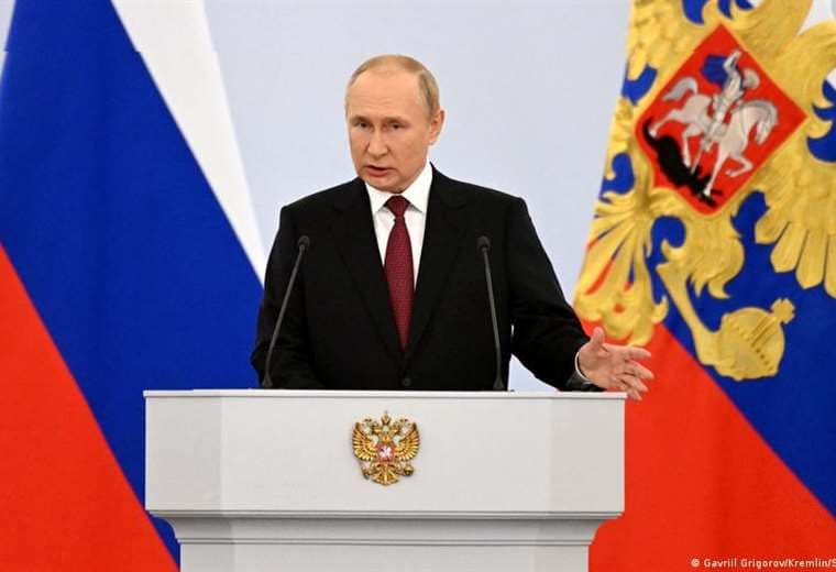 Putin llama a Ucrania a poner fin a la guerra y volver a negociaciones
