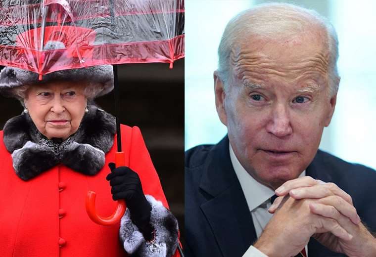 Biden y su esposa tienen en sus pensamientos a la reina Isabel II y su familia