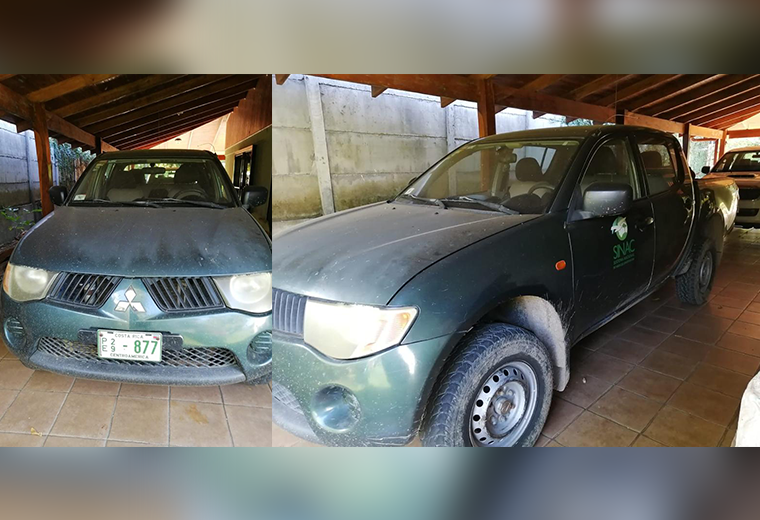 Roban carro del SINAC en oficina de Paquera-Lepanto