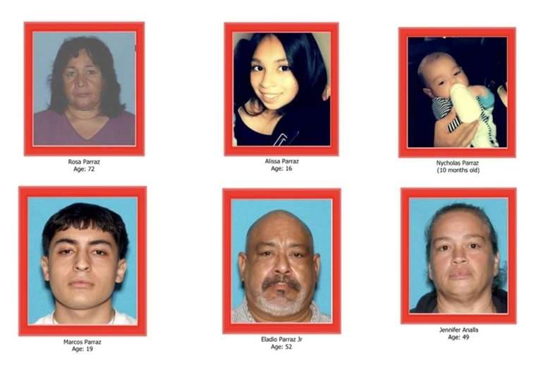 Mueren cuatro generaciones de una familia en "masacre estilo narco" en California