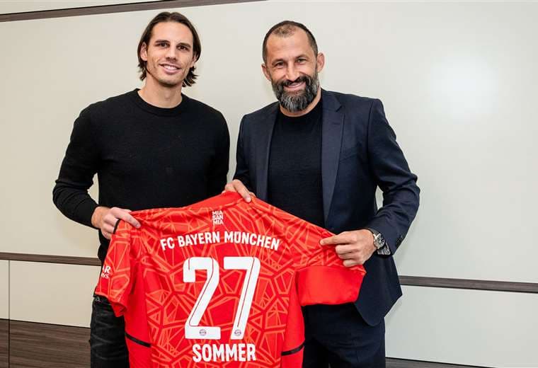 Bayern Múnich ficha a guardameta suizo Yann Sommer para reemplazar a Manuel Neuer