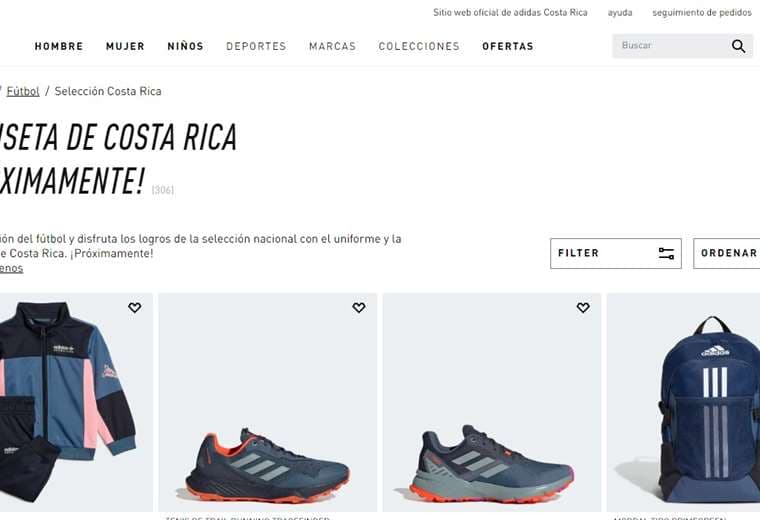 Adidas da pistas sobre camiseta de La Sele en sitio web