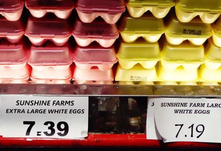 Se dispara precio de los huevos en EE. UU. y se convierten en objeto de contrabando desde México