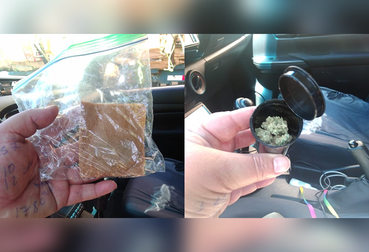 Policía Municipal decomisa “cripy” y brownies con marihuana a pasajero de taxi en Heredia