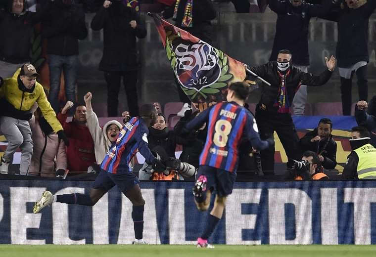 Dembélé mete al Barcelona en semifinales de Copa del Rey