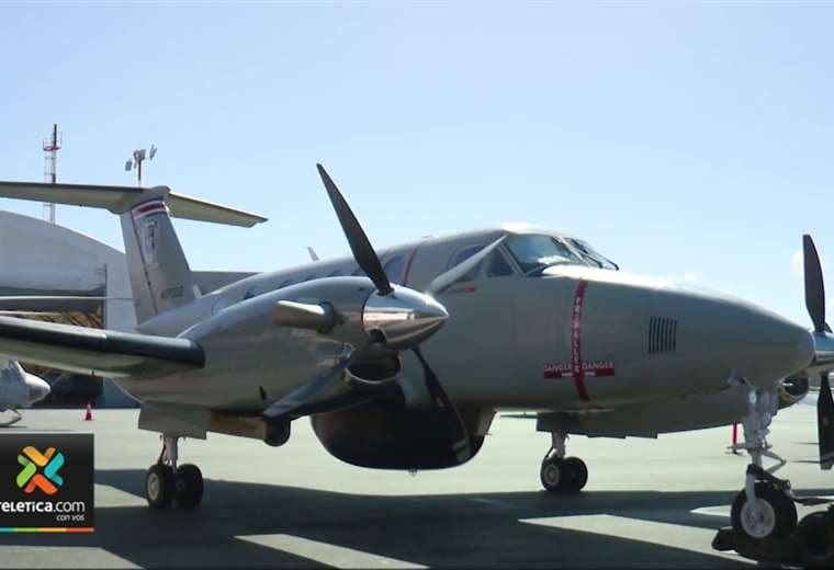 King Air, el avión con radar y cámaras que permite cazar narcos en el mar