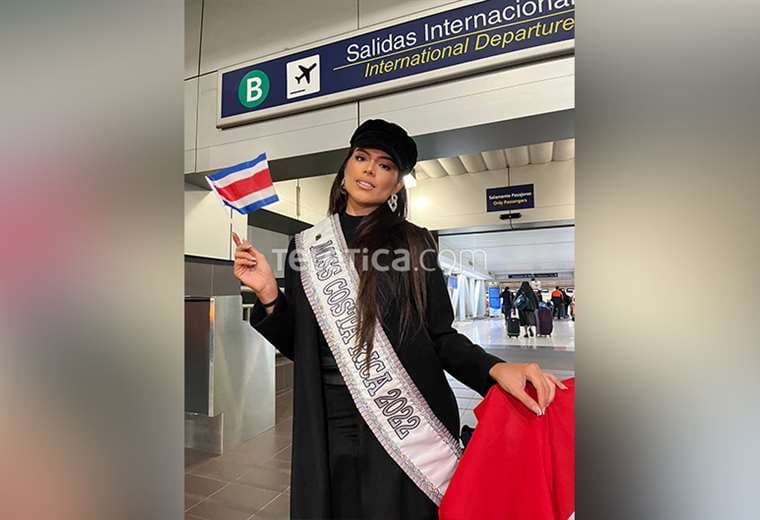“Welcome, Miss Costa Rica”: Así recibieron a María Fernanda Rodríguez en el aeropuerto