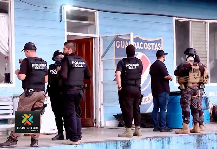 Detienen a Guardacostas investigado por aparentes "asesorías" a grupo narco en Golfito
