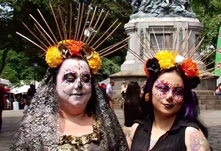 Festival de Catrinas llenó el Parque Nacional en medio de celebración del Día de Muertos