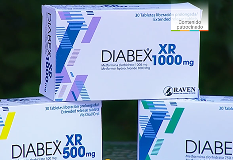 Diabex: metformina de liberación prolongada 