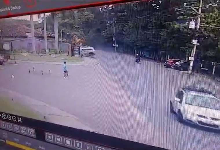 Mortal accidente de Escazú quedó grabado en video