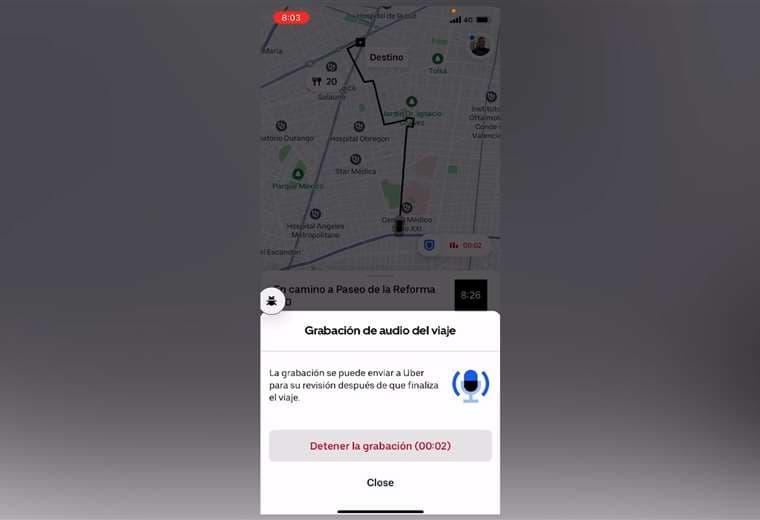 Desde hoy, Uber podrá grabar conversaciones entre choferes y usuarios