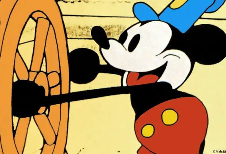 Mickey Mouse y otras obras que pasan al dominio público en este 2024