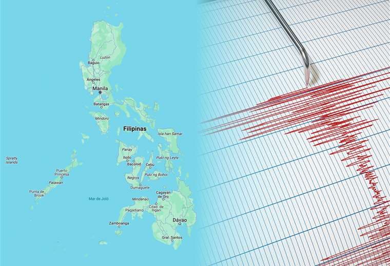 Terremoto golpea Filipinas