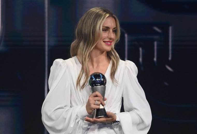 Alexia Putellas, Mejor Jugadora The Best.