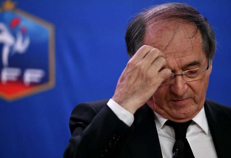 Noel le Graet, presidente de la Federación Francesa de Fútbol.