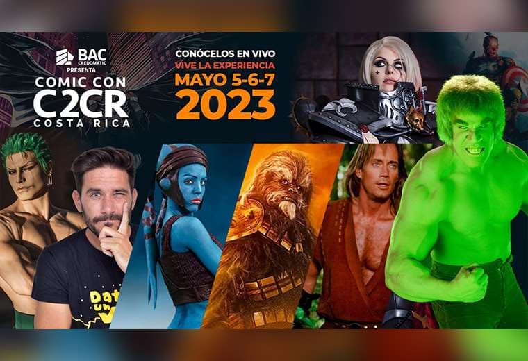 Estos son los invitados internacionales que vendrán al Comic Con Costa Rica 2023