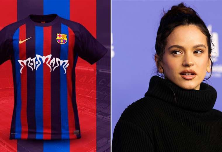 Rosalía y su Motomami lucirán en la camiseta del Barcelona para el 'Clásico'
