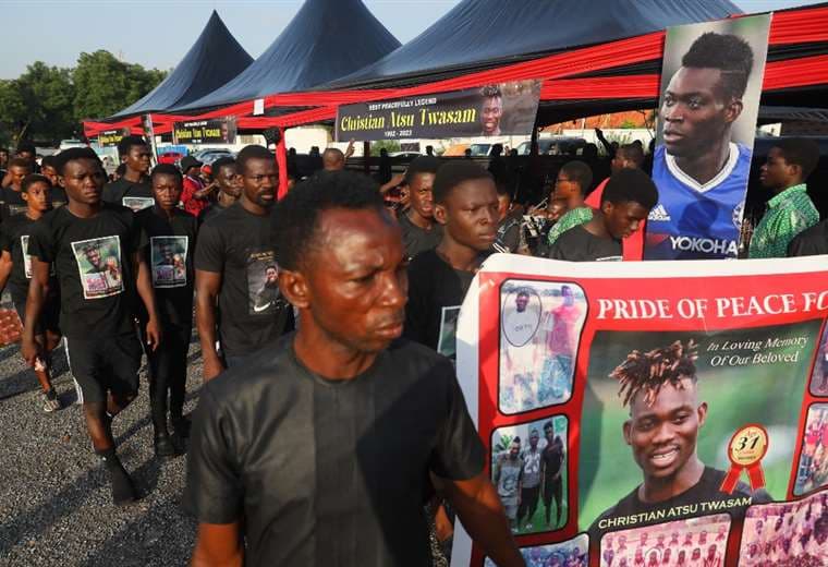 Funeral de Estado en Ghana para Atsu, fallecido en el terremoto de Turquía