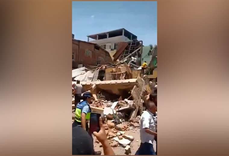 Llegan primeros videos tras terremoto que sacudió Ecuador y Perú
